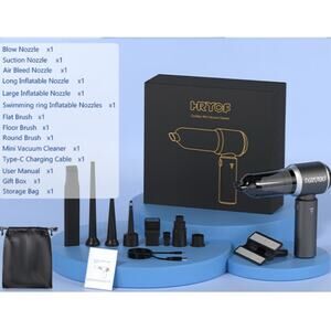 Mini Vacuum Cordless 4 In 1- 20000PA High Power Portable Rechargeable Car Home